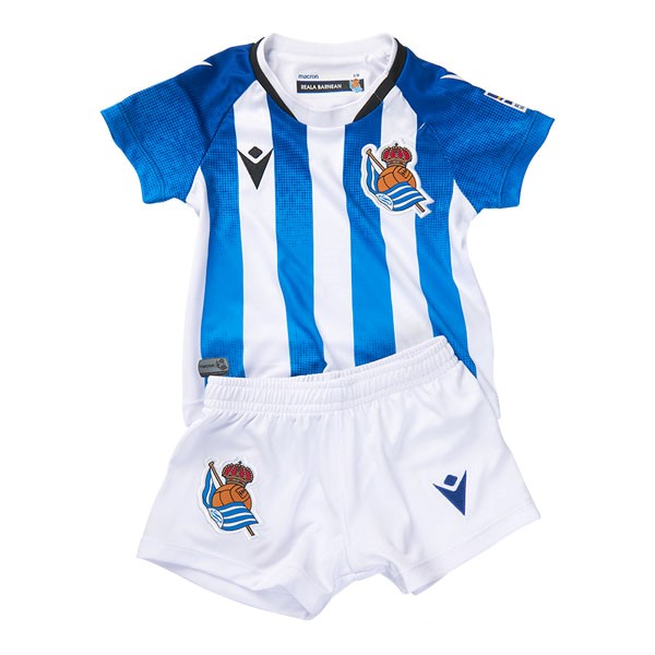 Heimtrikot Real Sociedad Kinder 2021-2022 Günstige Fußballtrikots